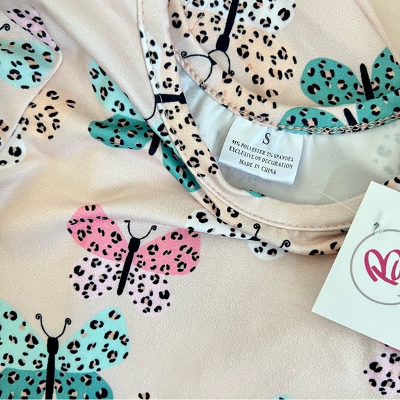 Blush Butterfly Dress - Picture 2 of 2